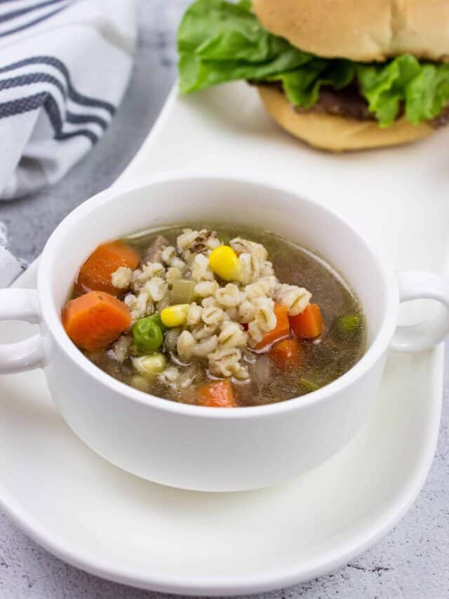 Homemade Beef and Barley Soup Cook What You Love