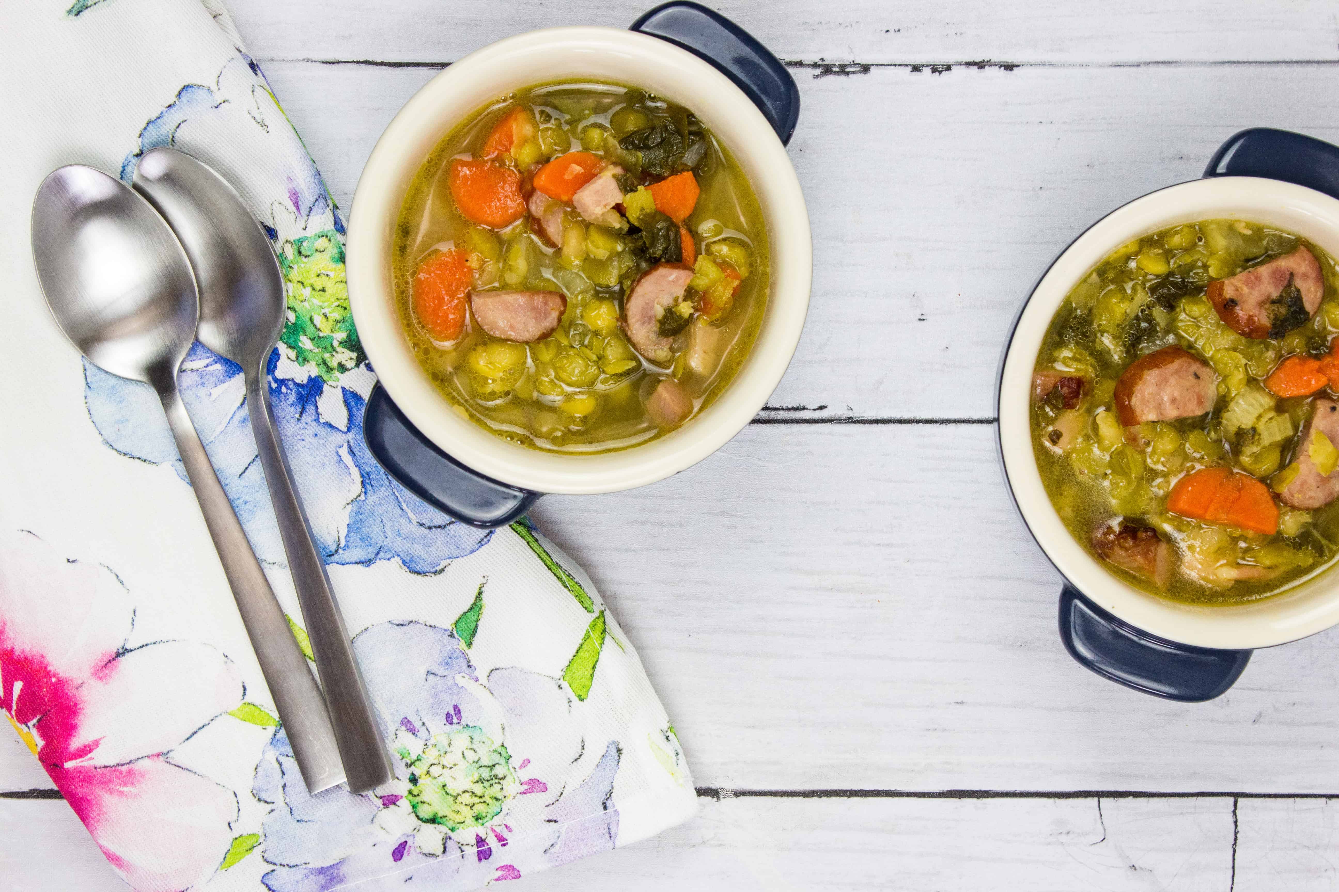 Split Pea, Ham & Sausage Soup Cook What You Love