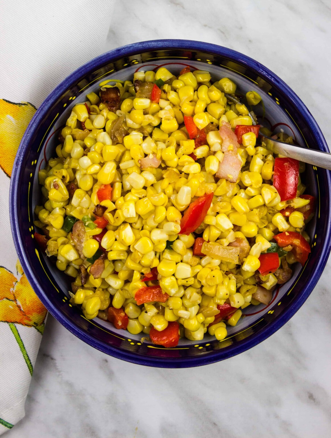 Texas Corn Succotash (So Pretty & Tasty) - Cook What You Love