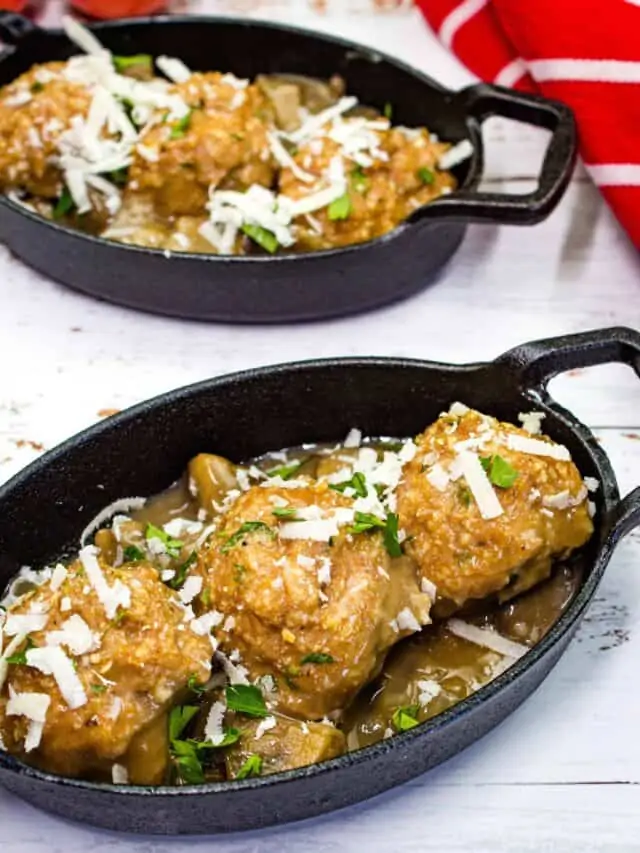 Chicken Marsala Meatballs