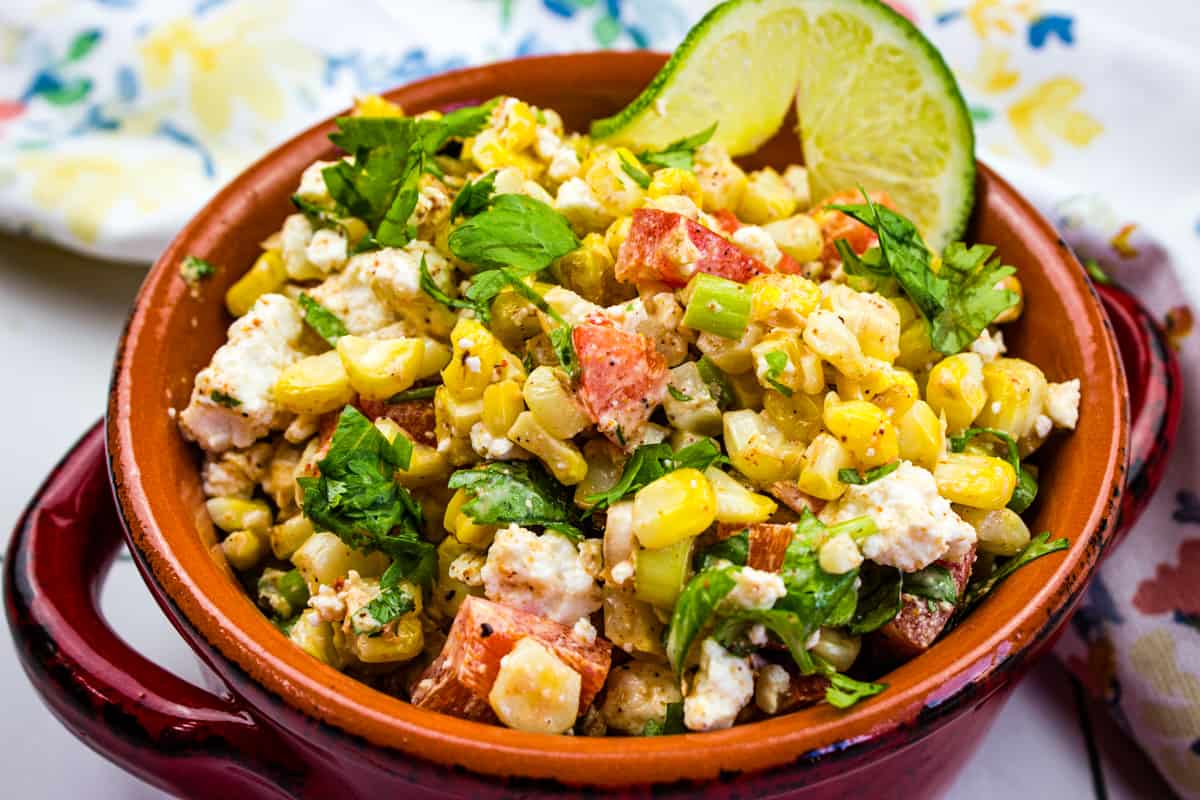 Mexican Street Corn Salad - Cook What You Love