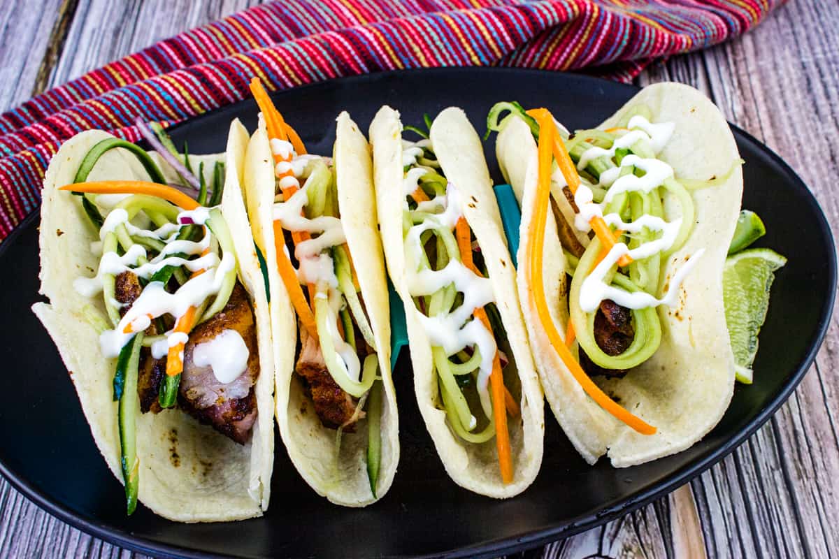 Smoked Pork Belly Tacos w/ Spicy Pickled Veggies Cook What You Love