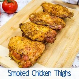 smoked chicken thighs