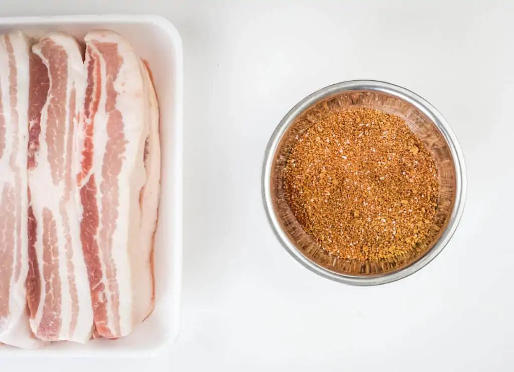 the rub for smoked pork belly