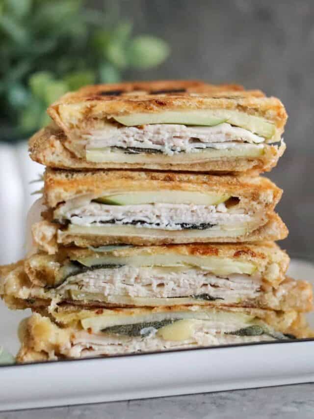 Turkey and Apple Panini - Cook What You Love