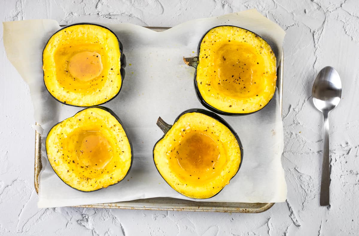 Maple Roasted Acorn Squash Cook What You Love