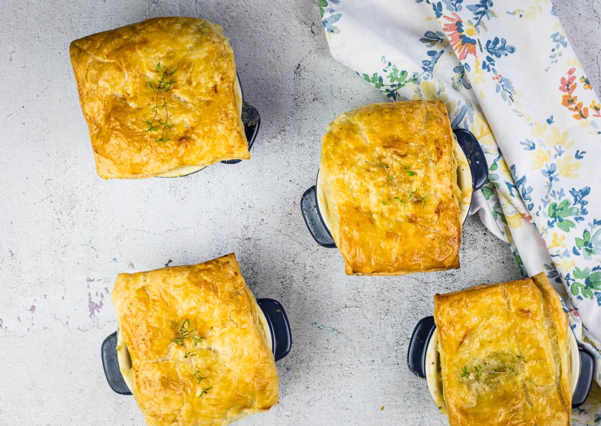 Turkey Pot Pie With Puff Pastry Cook What You Love