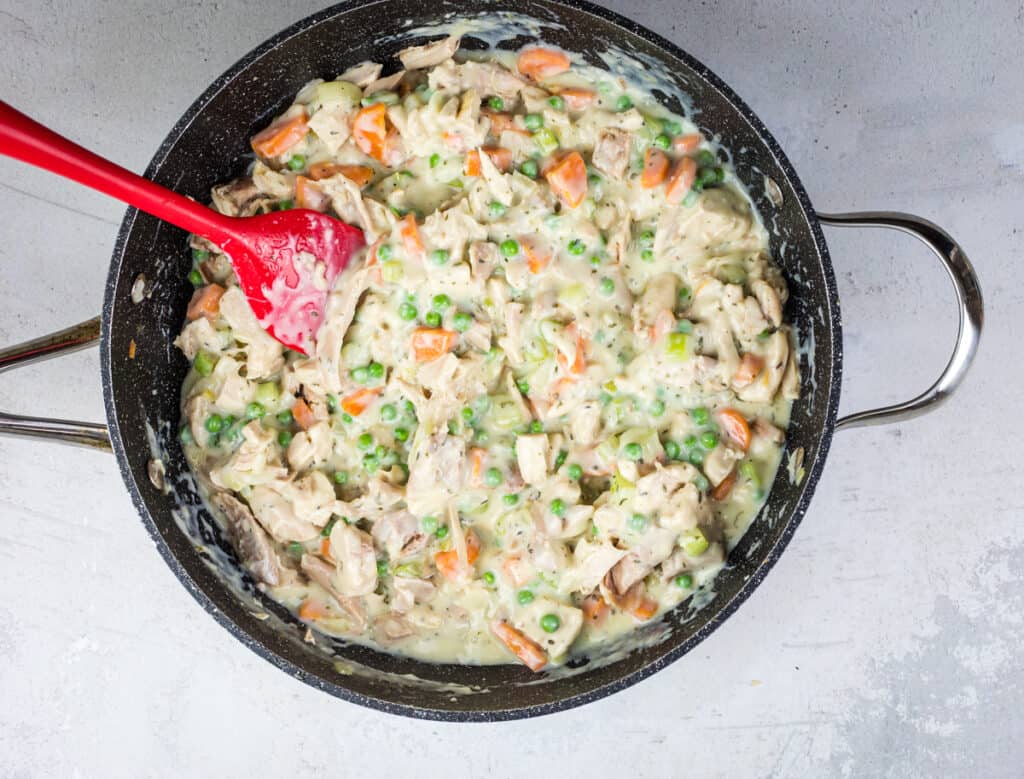 Turkey Pot Pie With Puff Pastry Cook What You Love