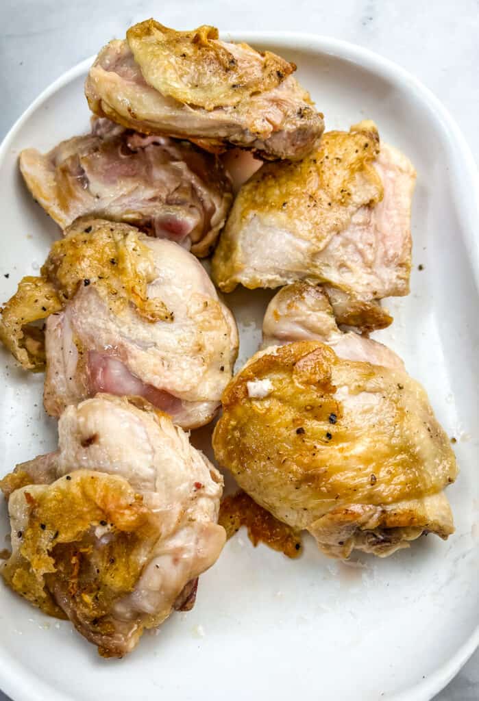 sautee the chicken in the instant pot