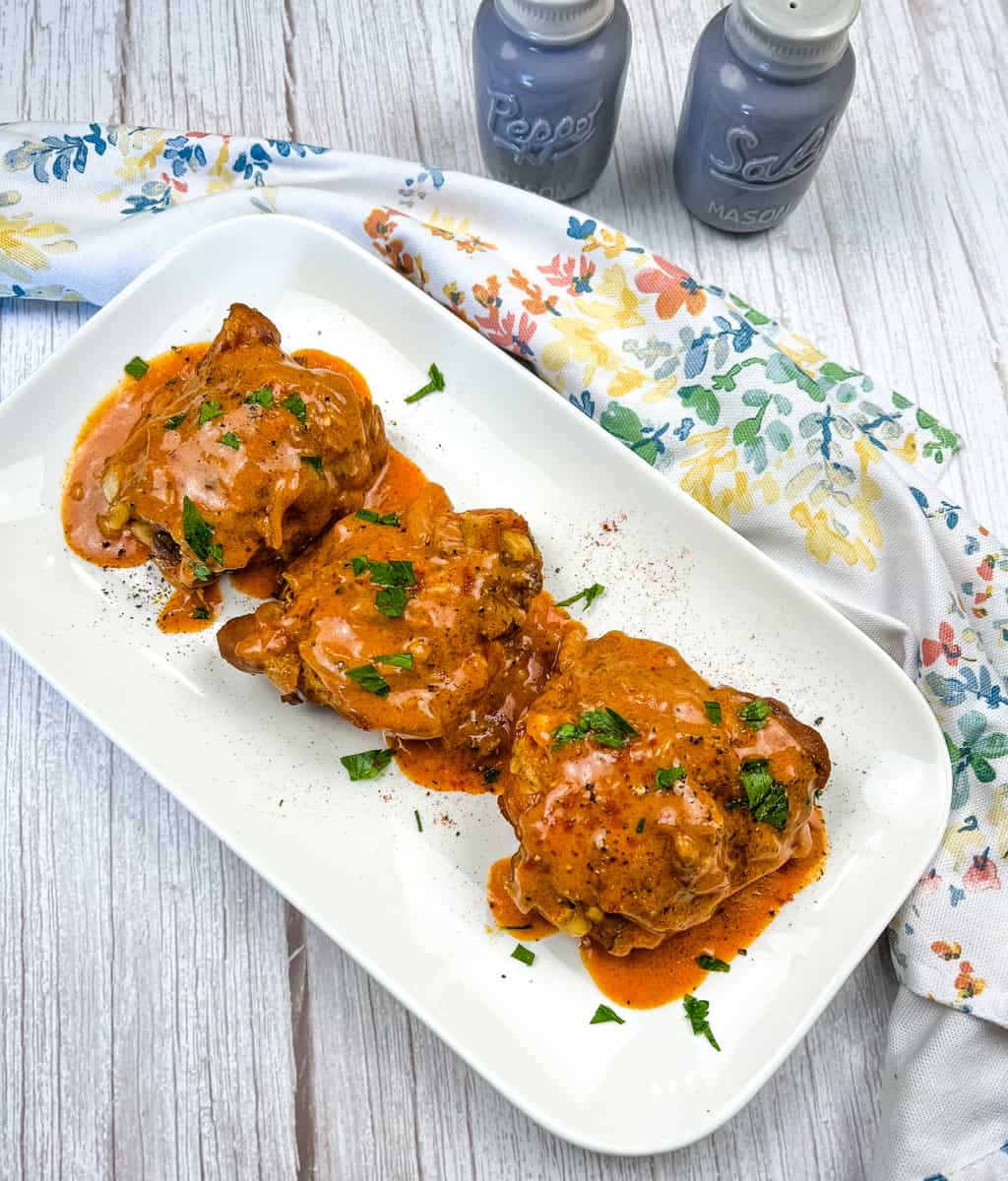 Pressure cooker chicken discount paprikash