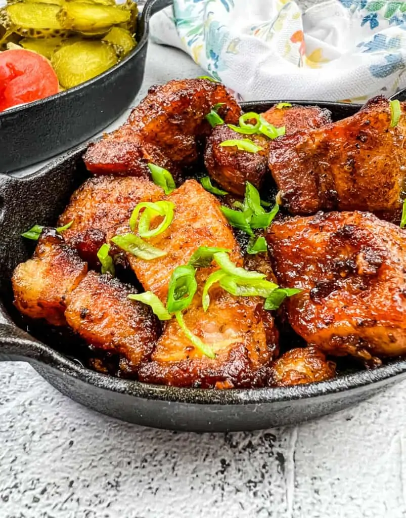 pork belly burnt ends