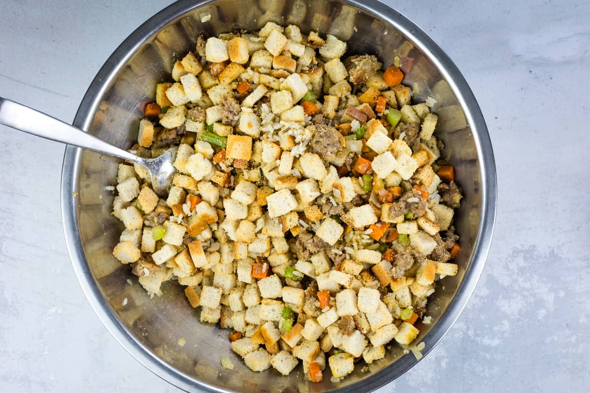 Traditional Sausage Stuffing Recipe Cook What You Love