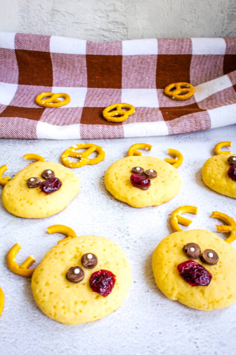 peanut butter reindeer cookies