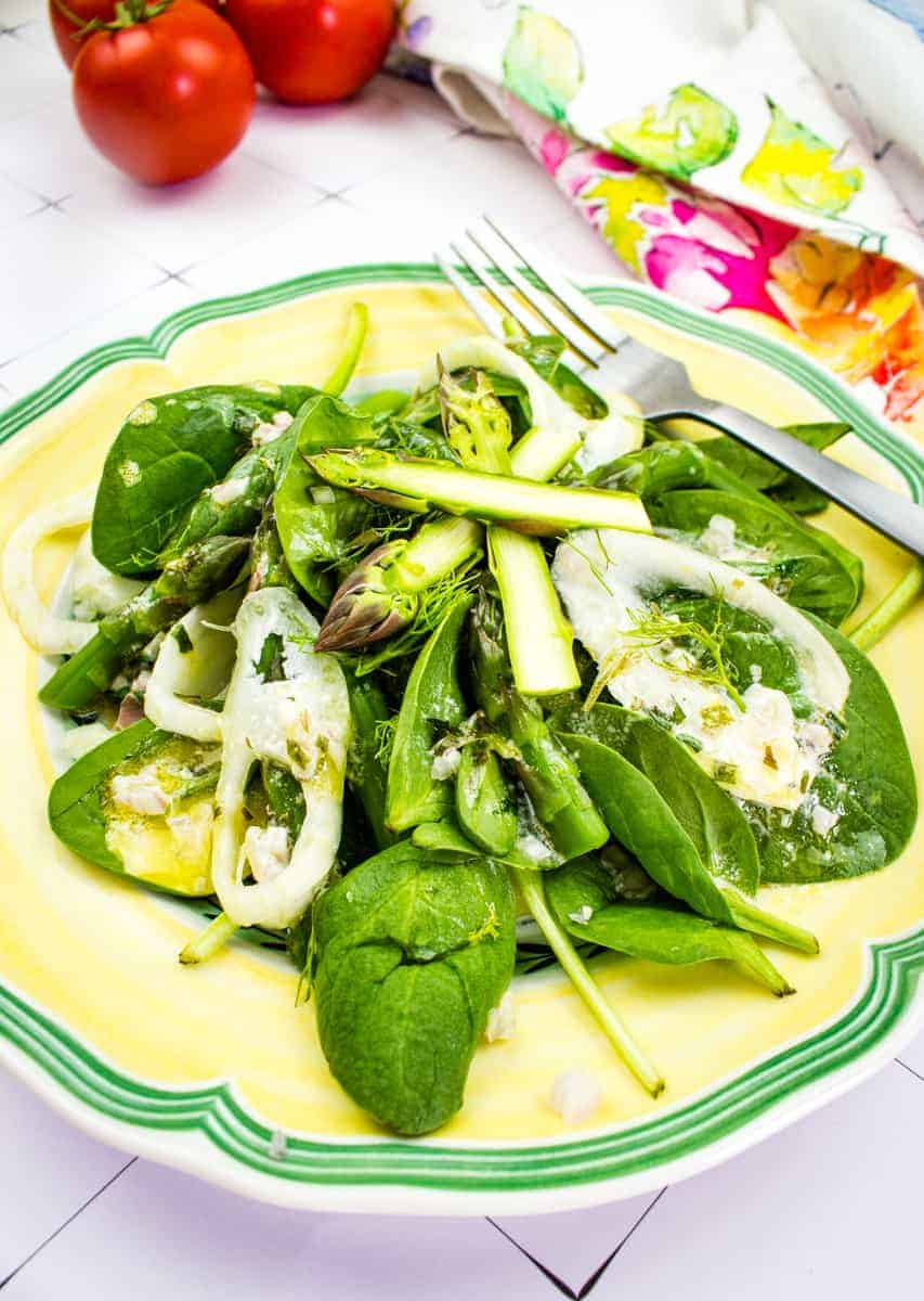 Spinach, Asparagus & Fennel Salad Cook What You Love
