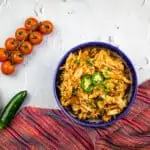 chicken tinga instant pot recipe in a serving bowl