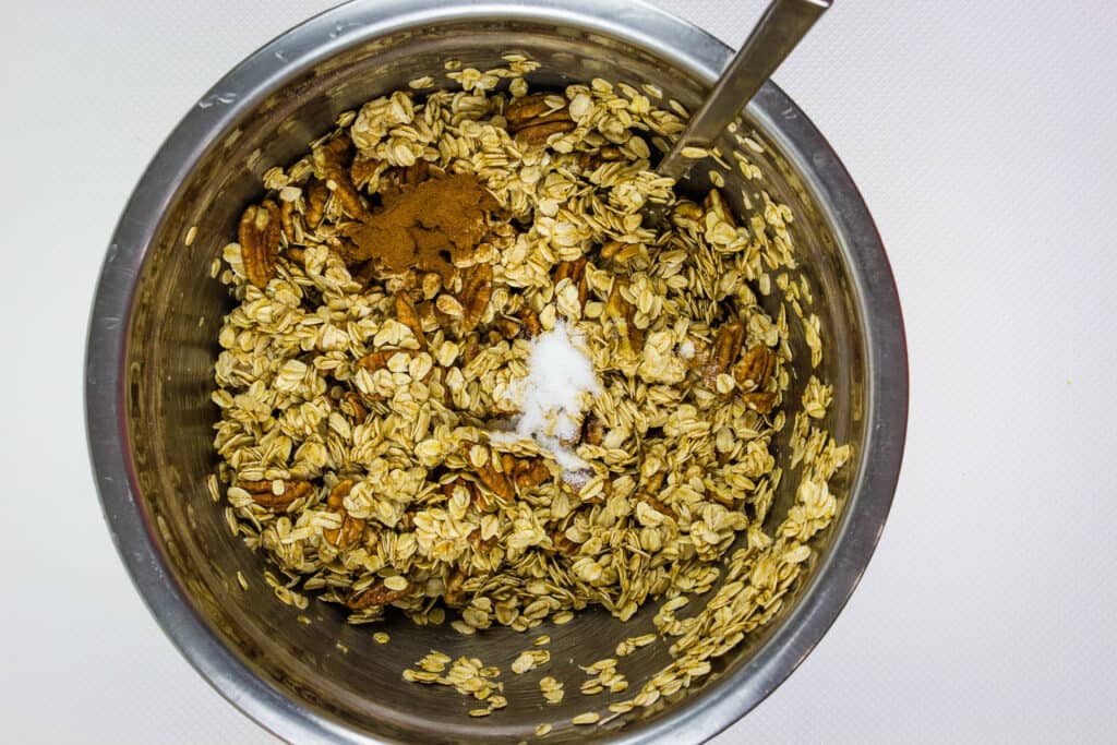 Mix everything together in a large bowl.