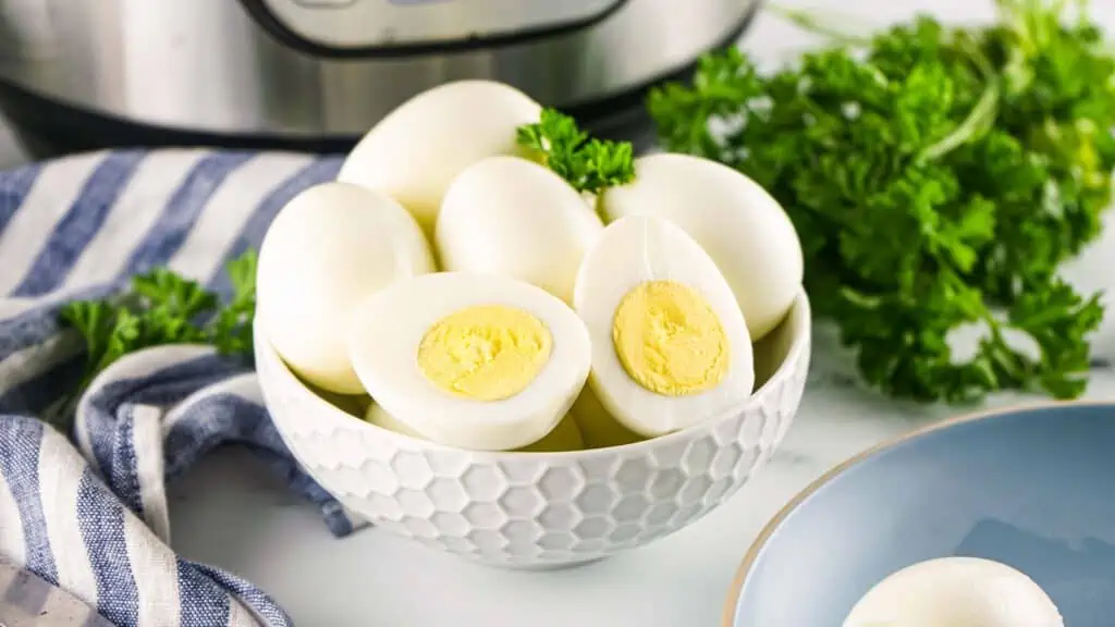 instant pot hard boiled eggs