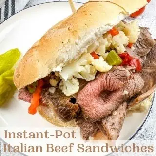 instant pot italian beef sandwiches