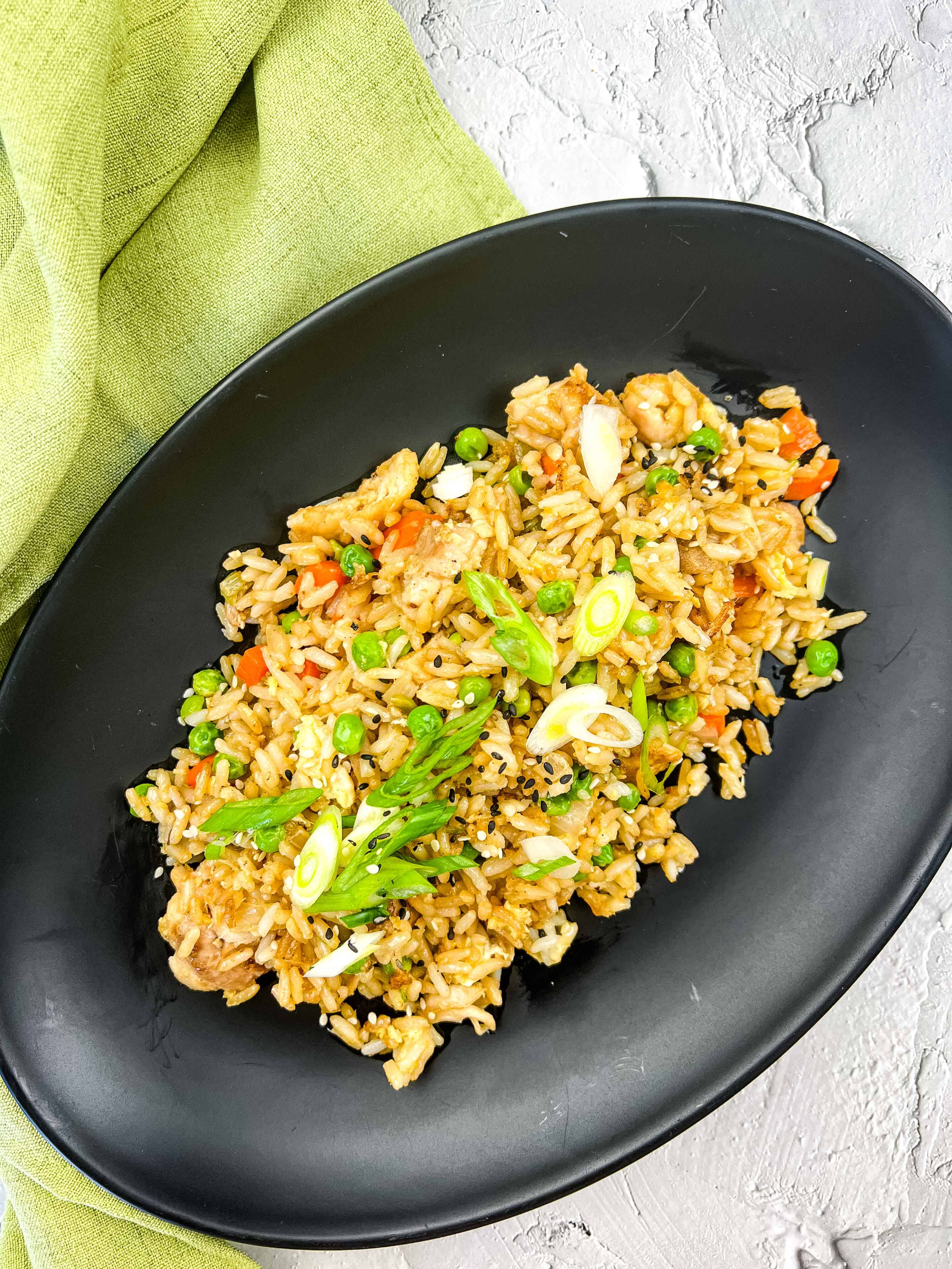 Chicken Fried Rice on A Blackstone Griddle Cook What You Love