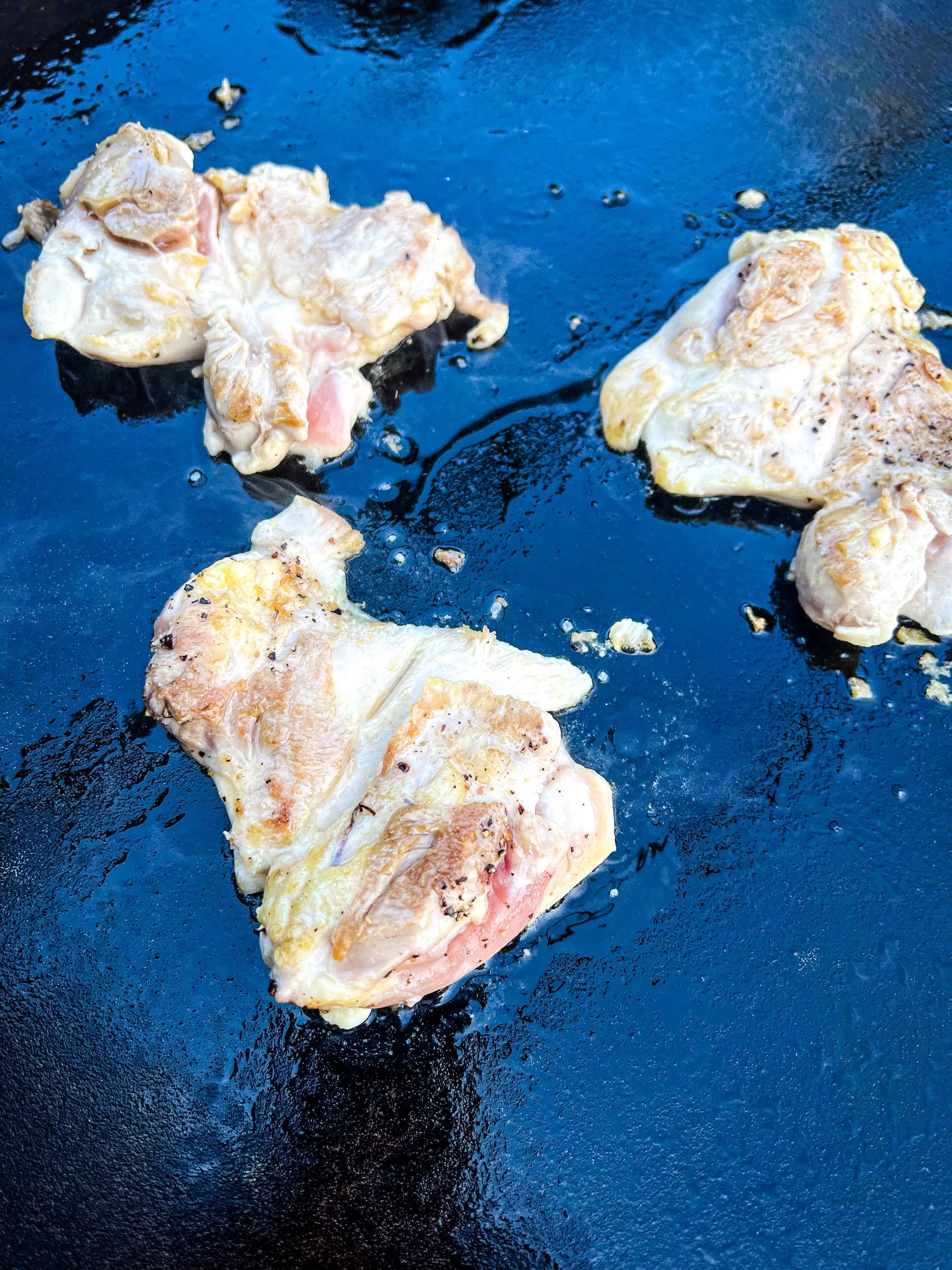 Chicken Fried Rice on A Blackstone Griddle Cook What You Love