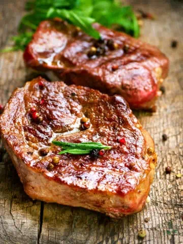 2 grilled steaks to pair with 50+ easy side dishes for Steak