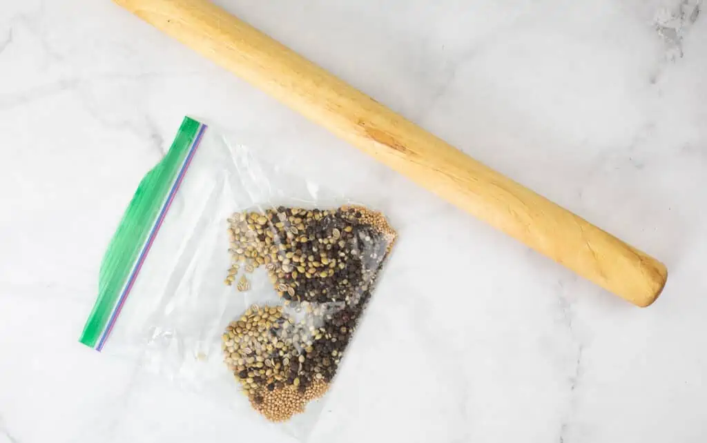 crack the whole spices
