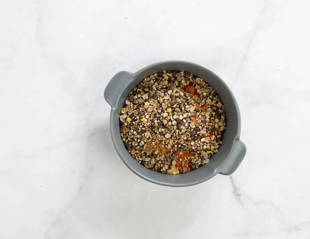 mix the pastrami rub