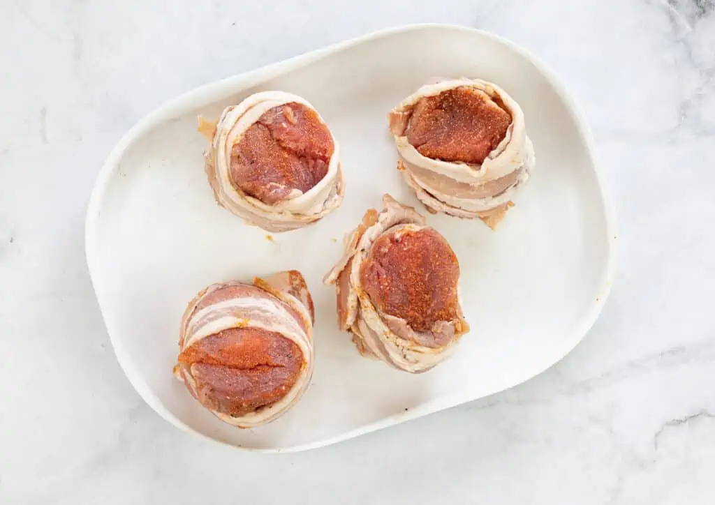pork medallions wrapped in bacon