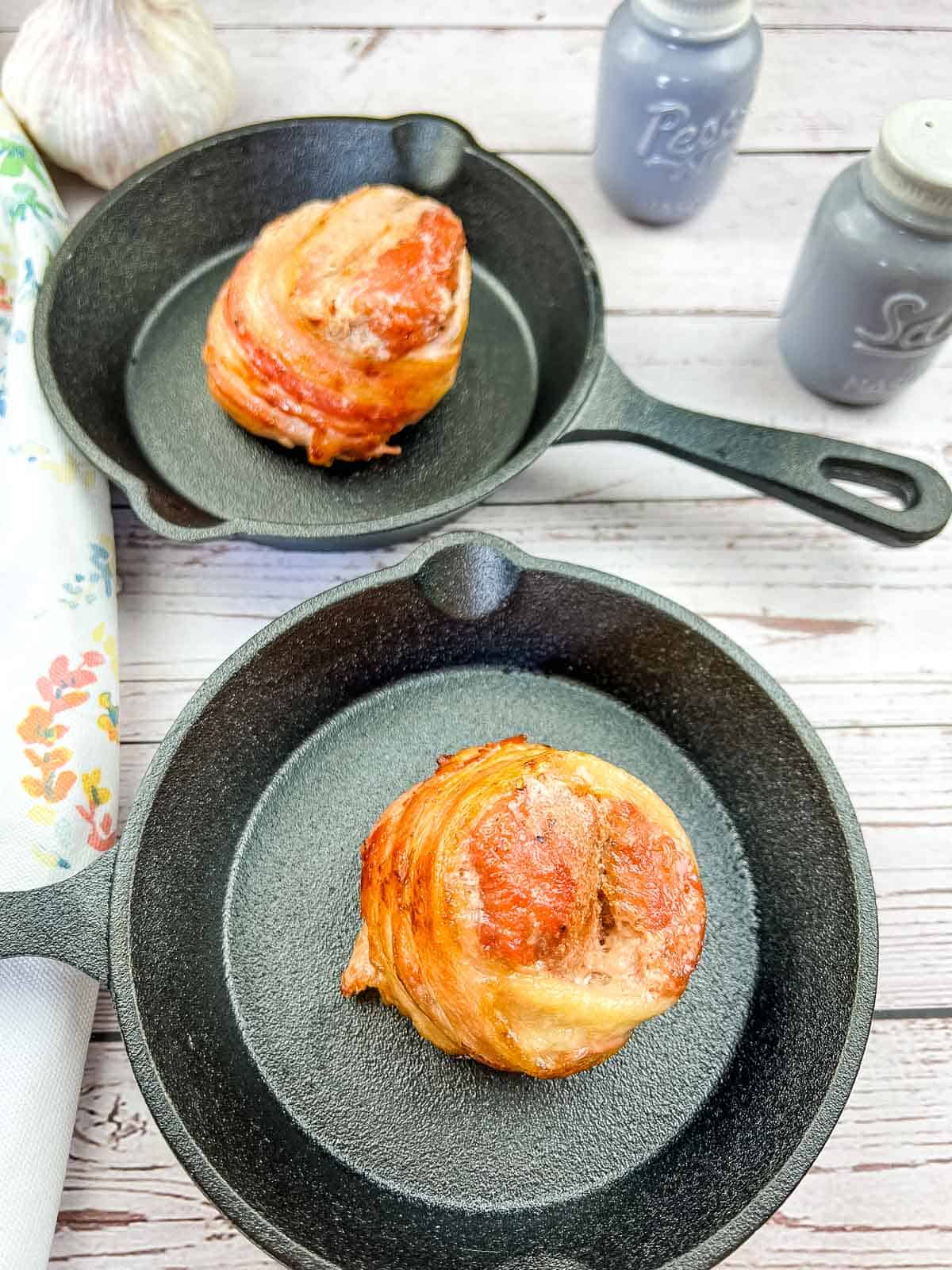 smoked bacon wrapped pork tenderloin