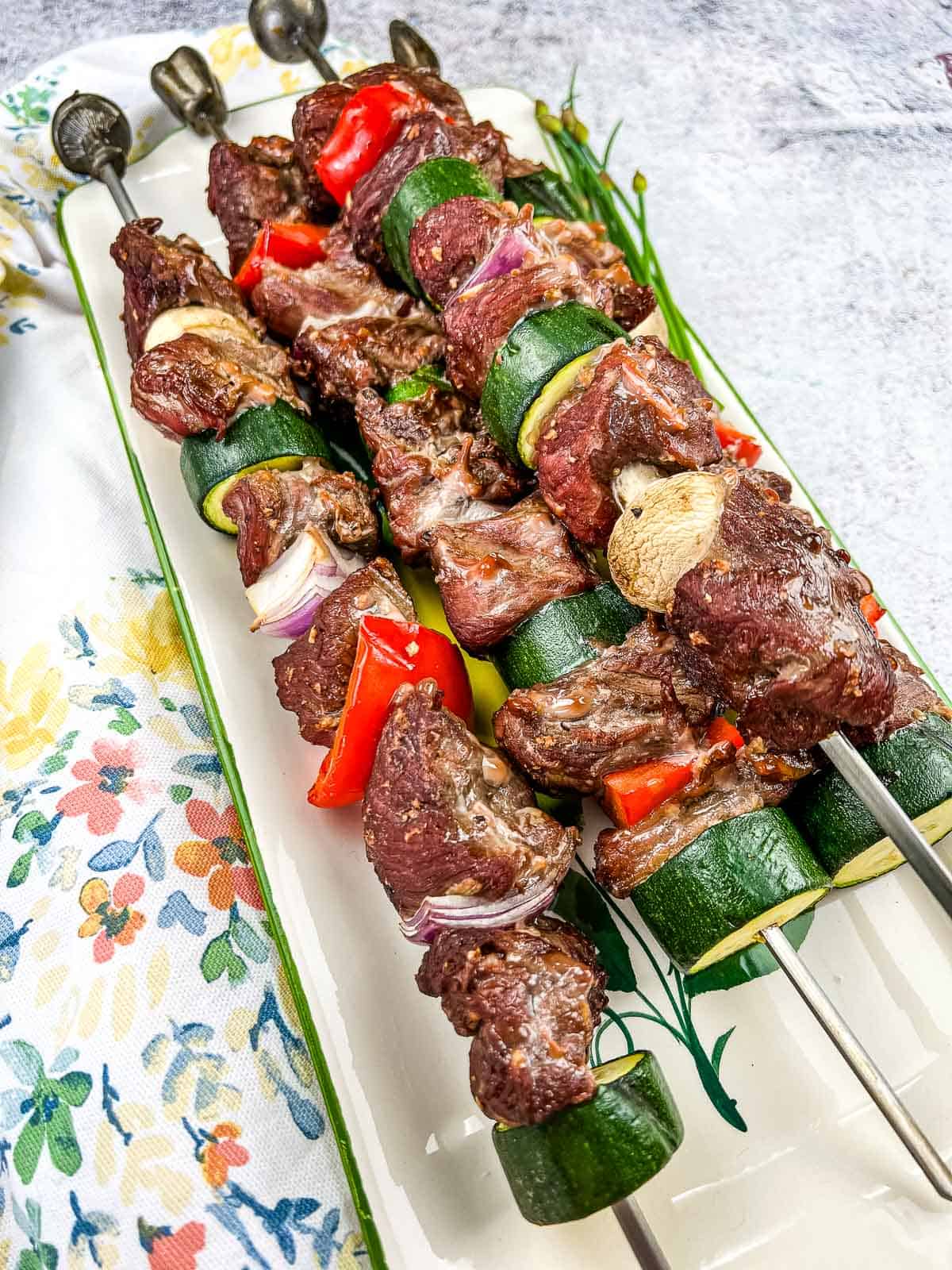 smoked beef kabobs