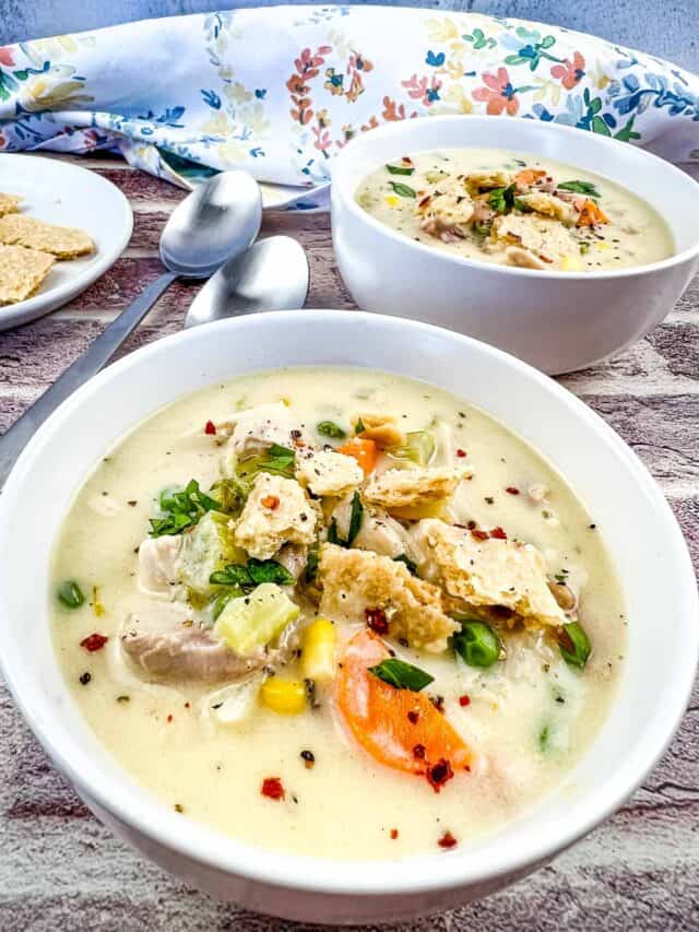 Turkey Pot Pie Soup Cook What You Love