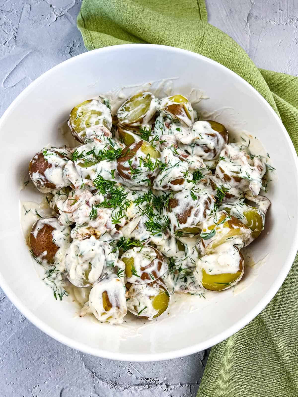 Potatoes with Sour Cream & Bacon Cook What You Love