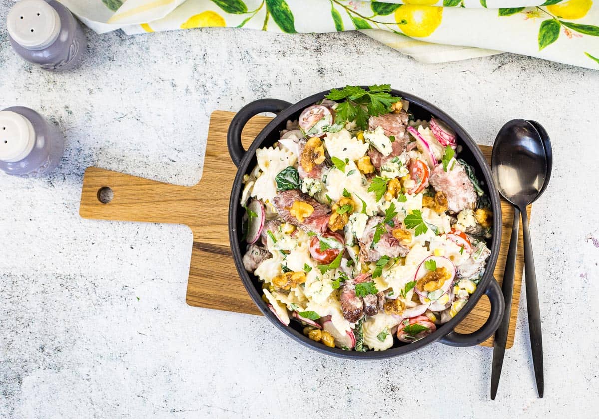 Steak and Pasta Salad Cook What You Love