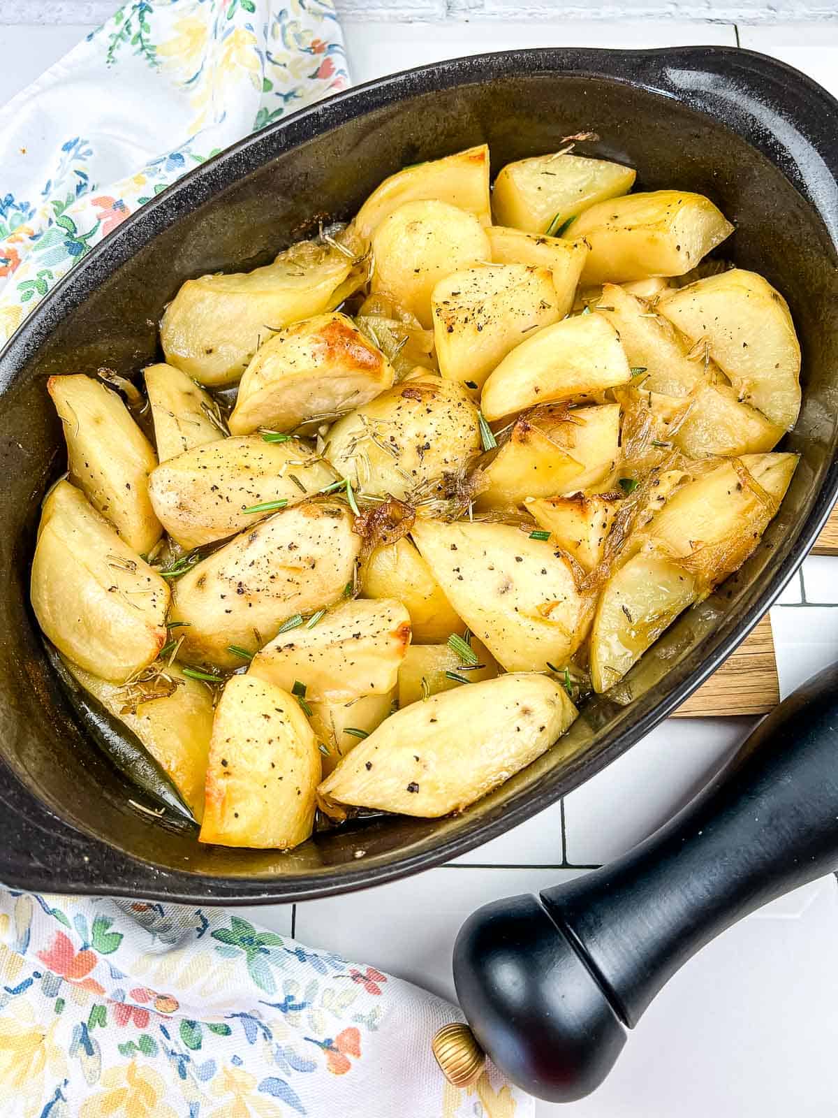Garlic & Rosemary Braised Potatoes Cook What You Love