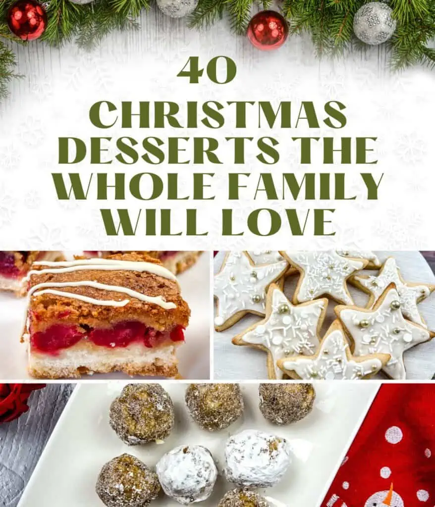 40 Christmas recipes the whole family will love banner.