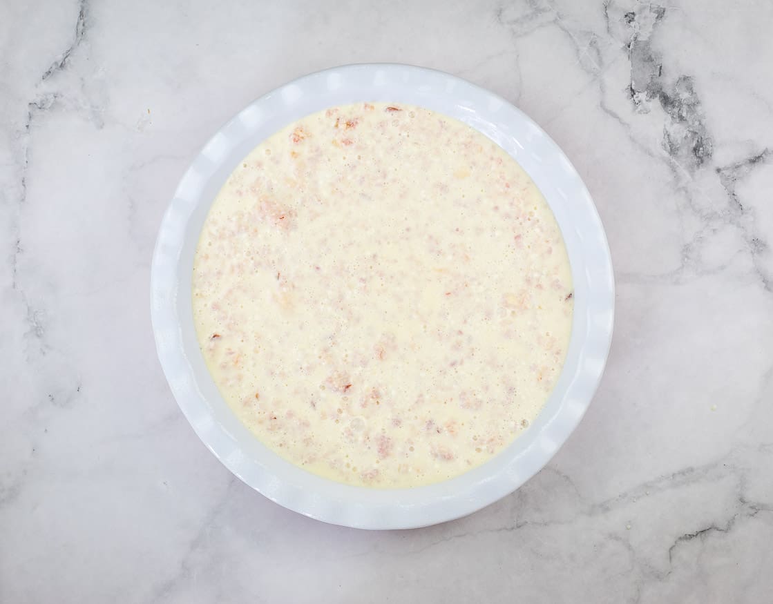 Ham & Cheese Impossible Quiche - Cook What You Love