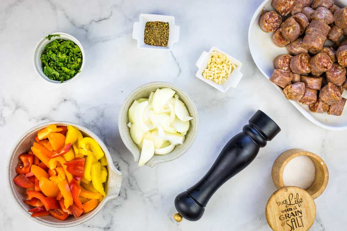 Blackstone Sausage & Peppers Cook What You Love