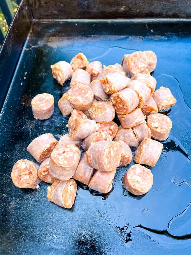 Blackstone Sausage & Peppers Cook What You Love