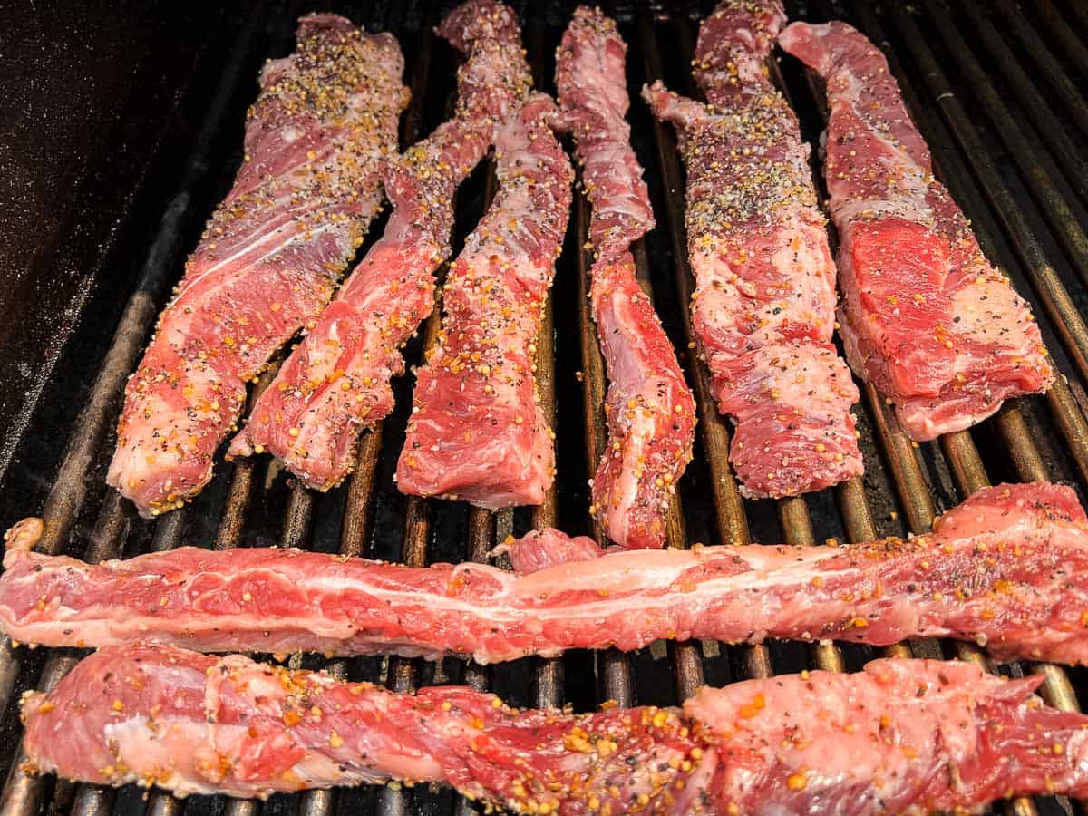 Grilled Beef Finger Meat Cook What You Love