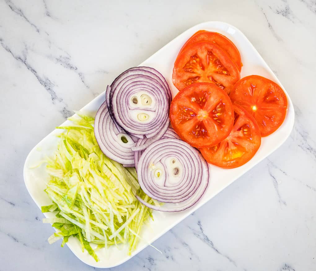 Toppings for Smash Burgers.
