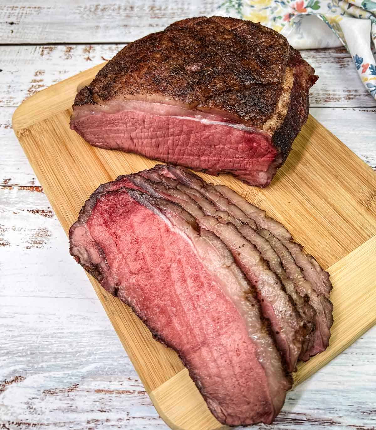 Traeger Smoked New York Strip Roast Cook What You Love