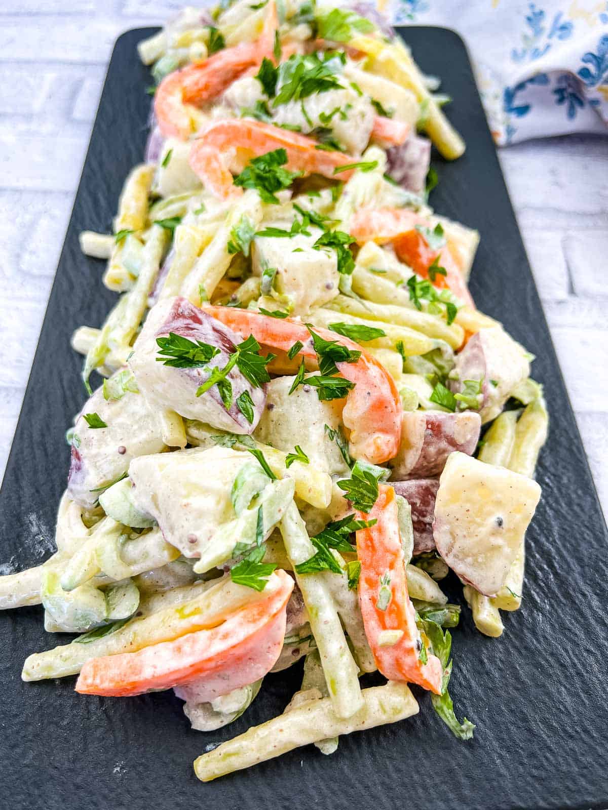 Yellow Bean & Potato Salad - Cook What You Love