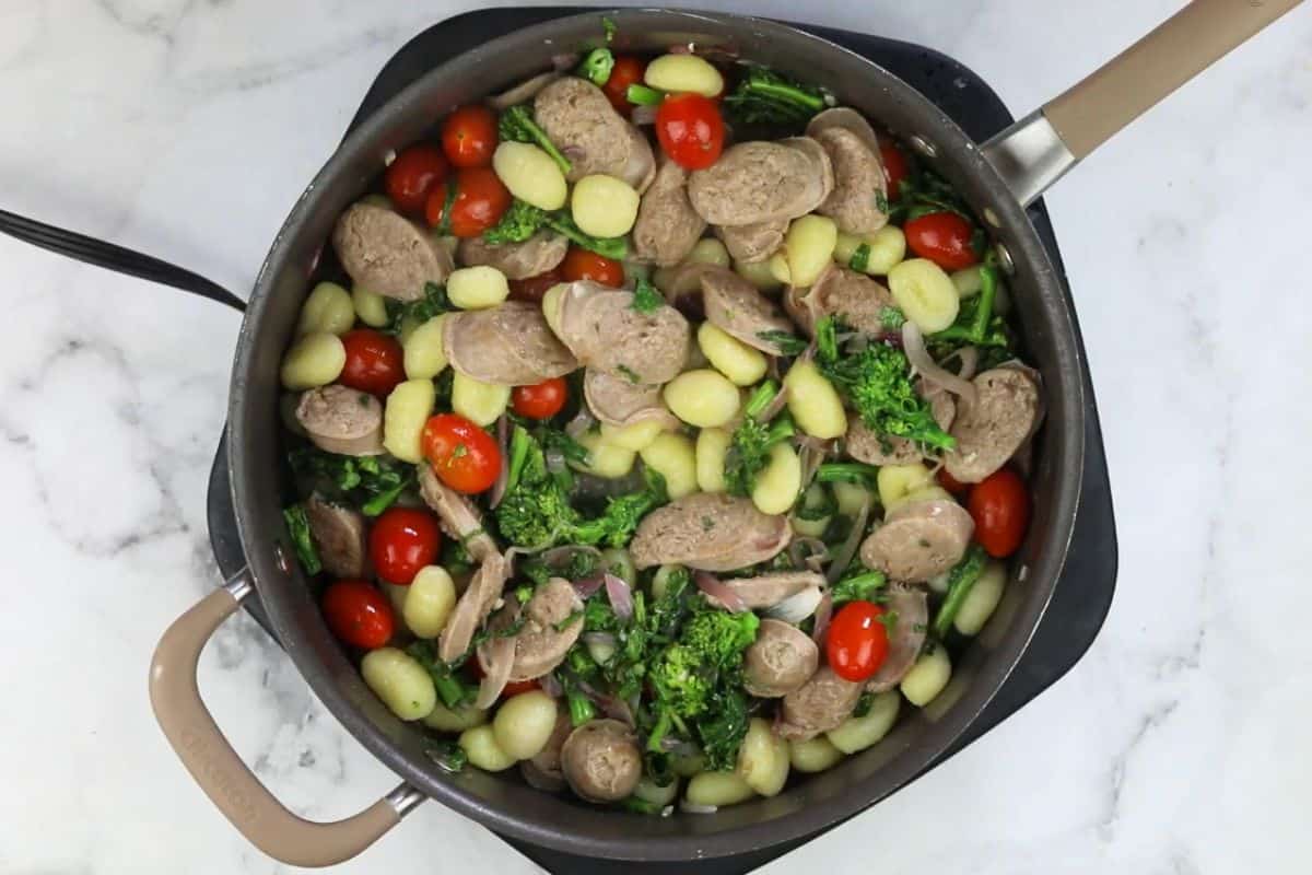 Skillet Gnocchi with Sausage & Broccoli Rabe Cook What You Love Pasta
