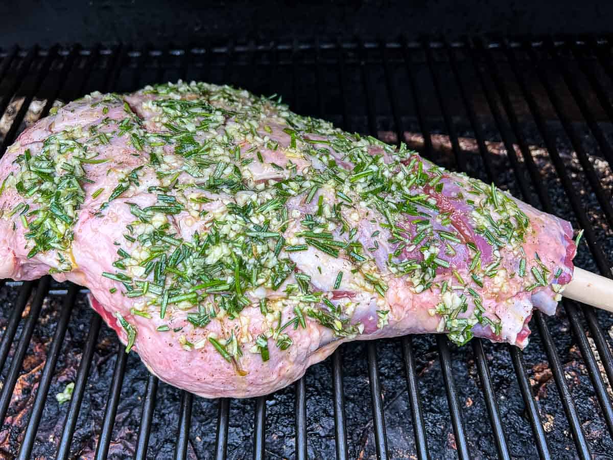 Traeger Smoked Leg of Lamb - Cook What You Love Lamb