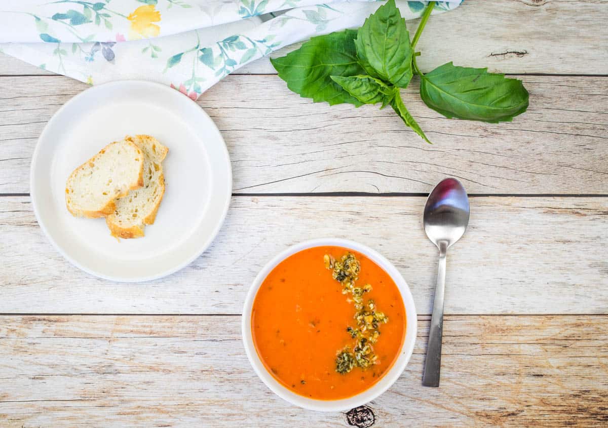 Red Pepper & Tomato Soup - Cook What You Love Soups & Stews