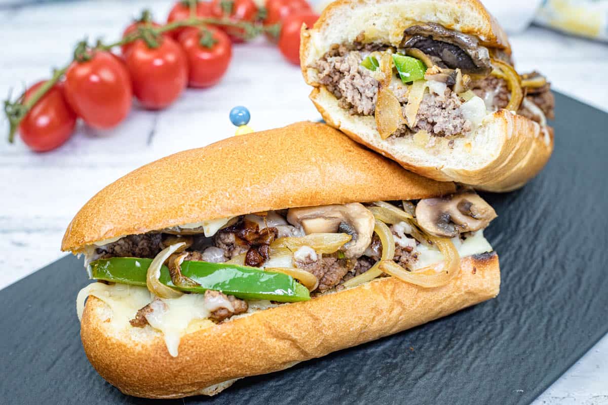 The Ultimate Ground Beef Philly Cheesesteak - Cook What You Love Beef