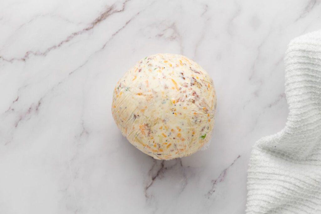 Shape it into a ball.