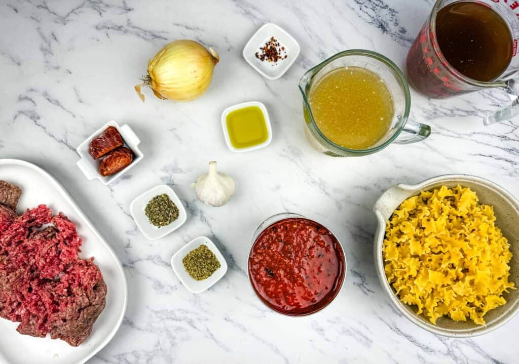 Ingredients.