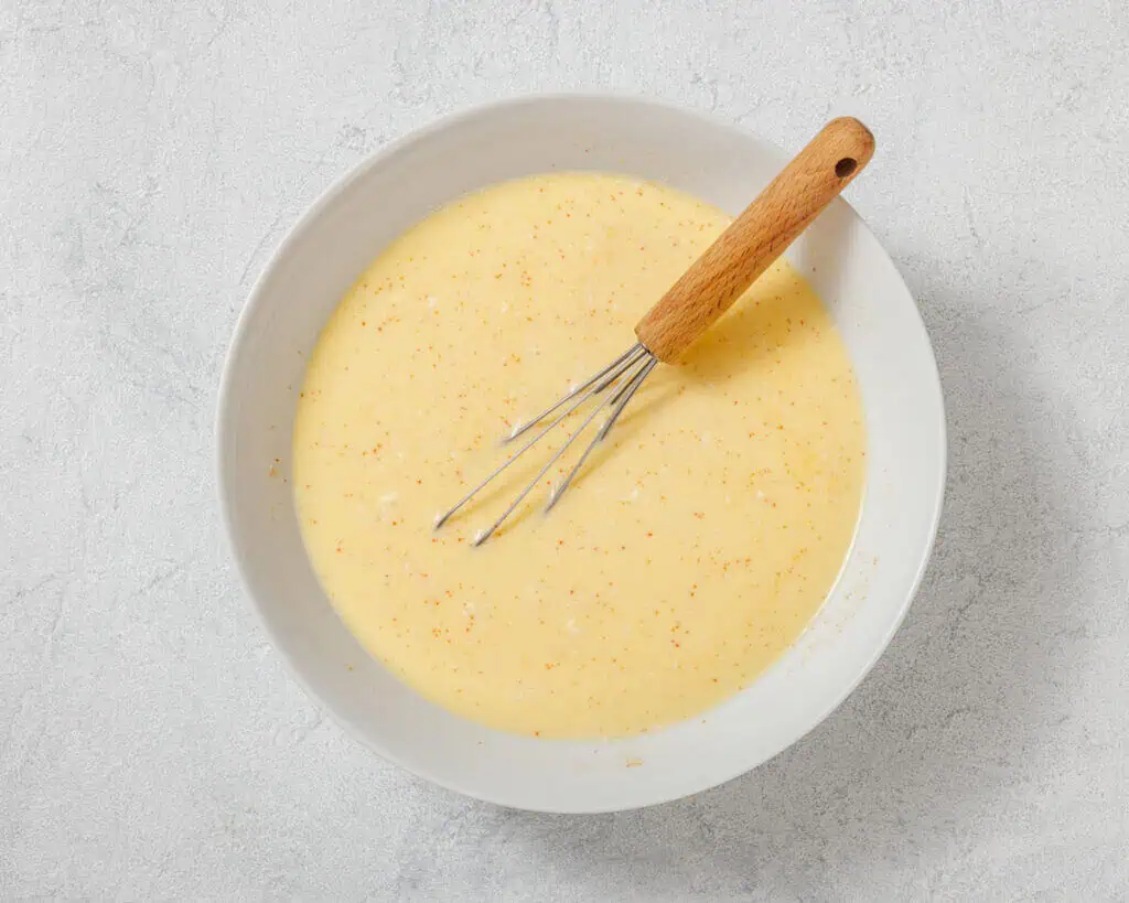 Cooking Baked Western Omelet step. 