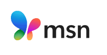 The MSN logo featuring a colorful butterfly design to the left of the text "msn" in black lowercase letters on a white background.